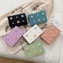将图片加载到图库查看器,Women's 2020 New ins bag women's crossbody all-match daisy flower hipster online popular shoulder