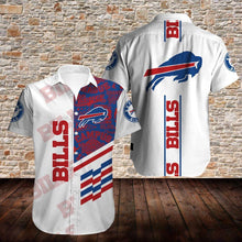 将图片加载到图库查看器，Buffalo Bills Button Up Tee Shirt
