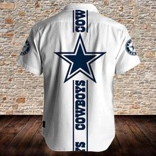 将图片加载到图库查看器，Dallas Cowboys Button Up Tee Shirt
