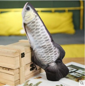 Tiktok pet toy for amusing cats electric fish imitation fish fluttering fish plush toy tail fish